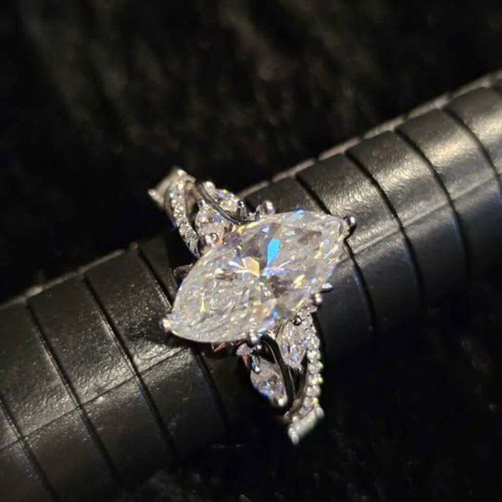 4.89CTW VVSD Moissanite Ring
